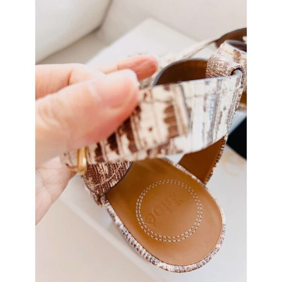 Chloe Candice sandals in Eternal Grey size 37 - Picture 7 of 11